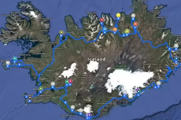 Iceland On The Map